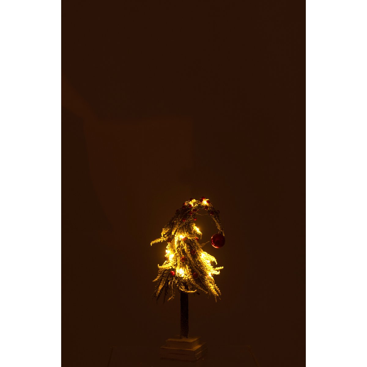 Détail du Chapeau de Sapin de Noël J-Line illuminé