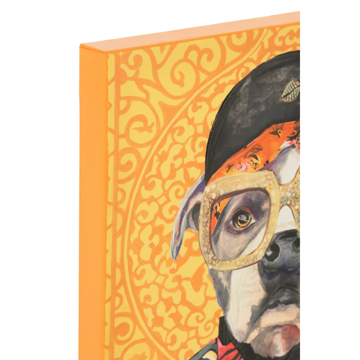 Détail de la toile Dog Pop Art - Design artistique animalier