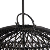 Le pendentif bulle - noir - m