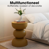 Table d'appoint Luna Jaune
