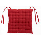 Galette de chaise 36 points Zea recyclée Tango 38 x 38 x 3 cm