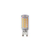 Lampe à LED à 6 sets G9, 3,5 watts, en plastique, blanc chaud