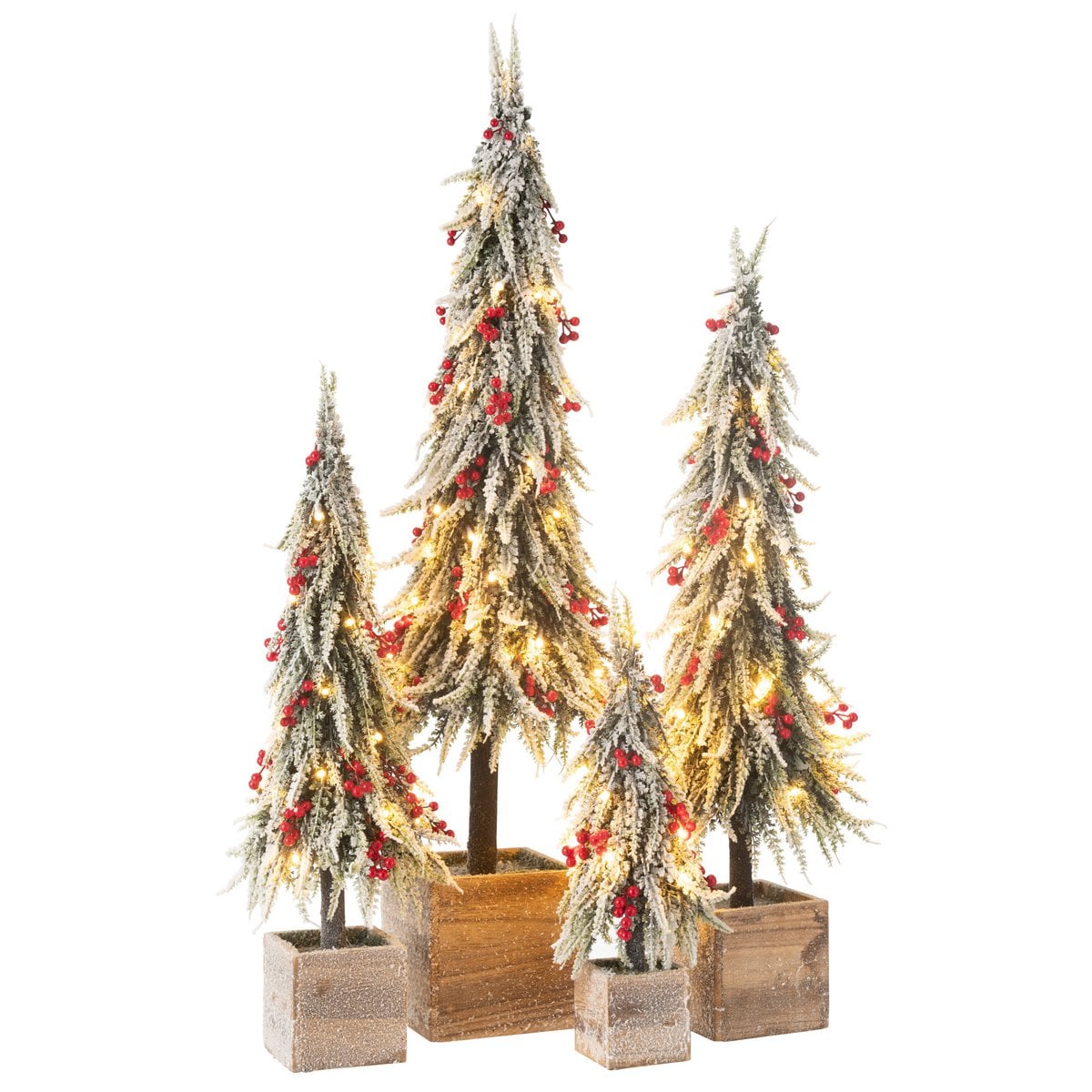 Détails des dimensions du sapin de Noël J-Line, 95 cm de hauteur