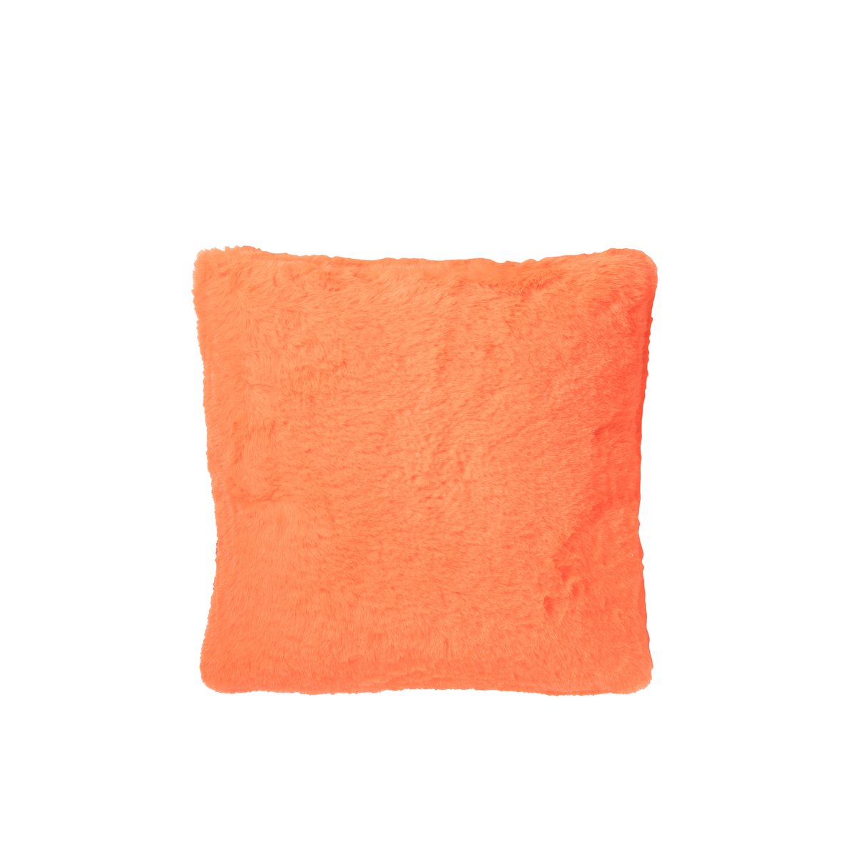 Couverture J-Line Cutie en polyester rouge fluo, vue d'ensemble
