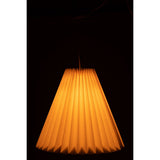 Vue de côté de la lampe J-Line, détails du papier