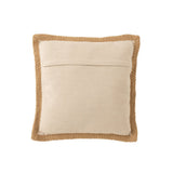 Détail du motif bohème du coussin J-Line Garden