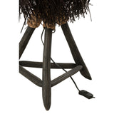 Lampe de table J-Line Branches Arthur sur une table de salon