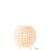 Lampe J-Line en métal blanc, vue de face