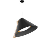 Suspension Silence M D40cm cuir revalorisé