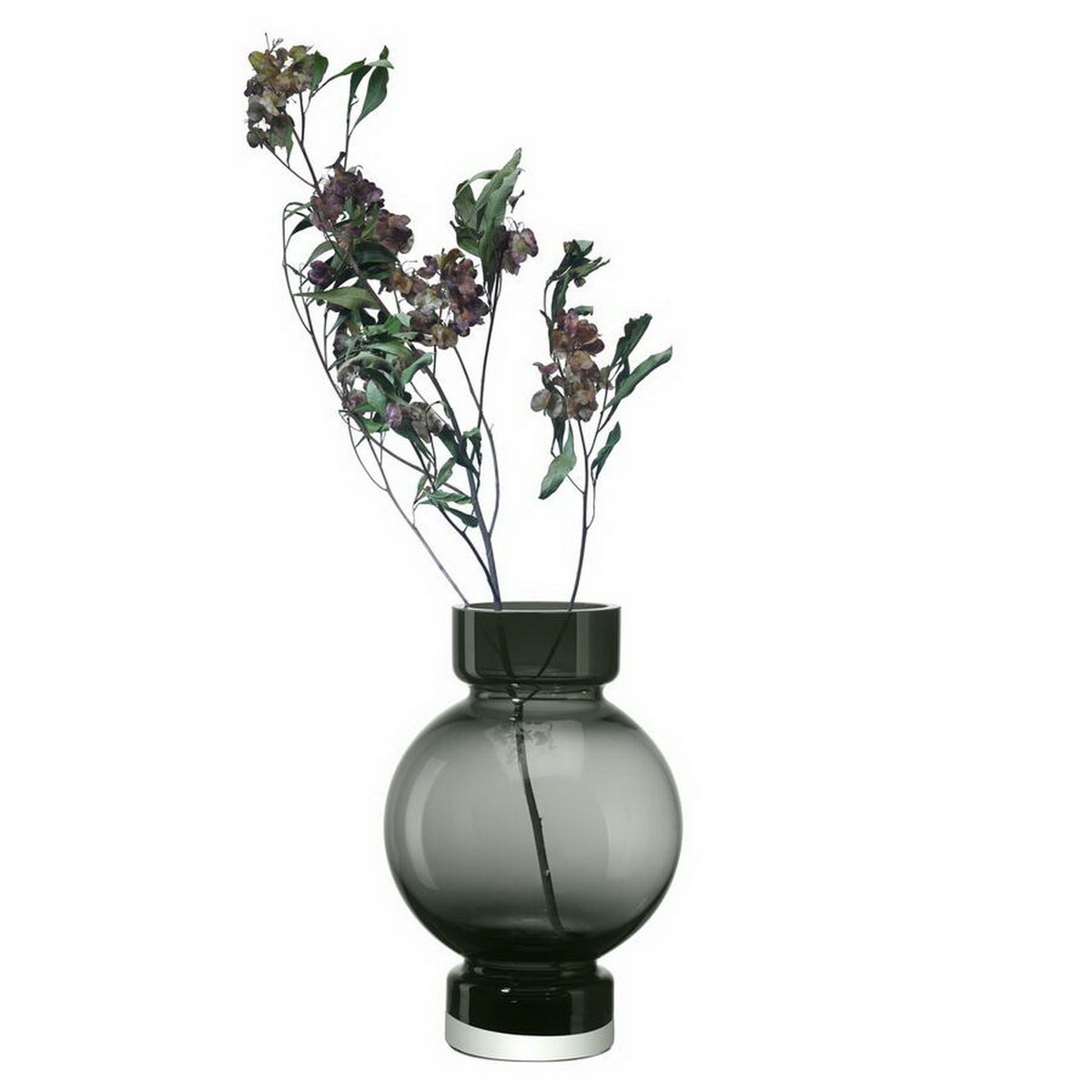 Vase ORURO en forme de boule, élégant et raffiné