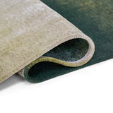 Vue rapprochée des motifs du tapis Eco - Ambiance Forêt