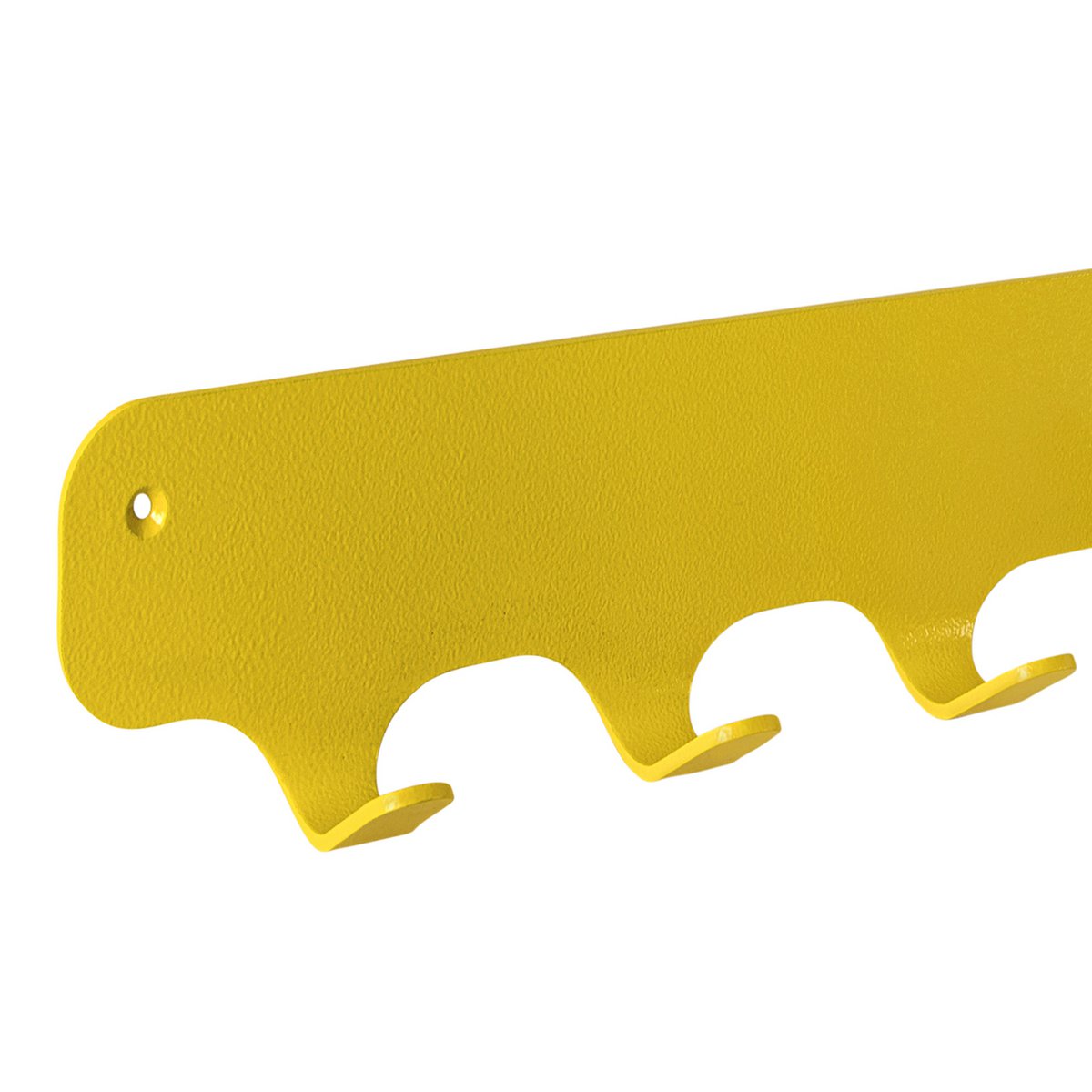 Gorillz Rounded Seven - Portemanteau Mural - 7 Patères - Jaune