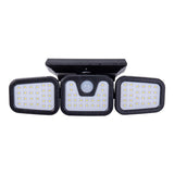 Lampe à paroi extérieure solaire LED "Pacita", lampe à paroi extérieure multifonctionnelle en plastique en noir, 28,3 x 13,5 x environ 11 cm cm