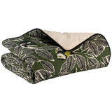 Edredon Zazu Chambray Olive 85 x 200