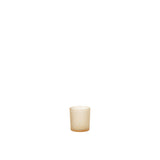 Photophore J-Line Squares en verre beige, ambiance cosy