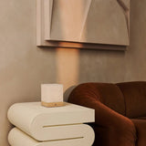 Lampe sans fil rechargeable en bois clair marron