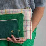 Pochette Iona Gazon L 19 x 28 x 1