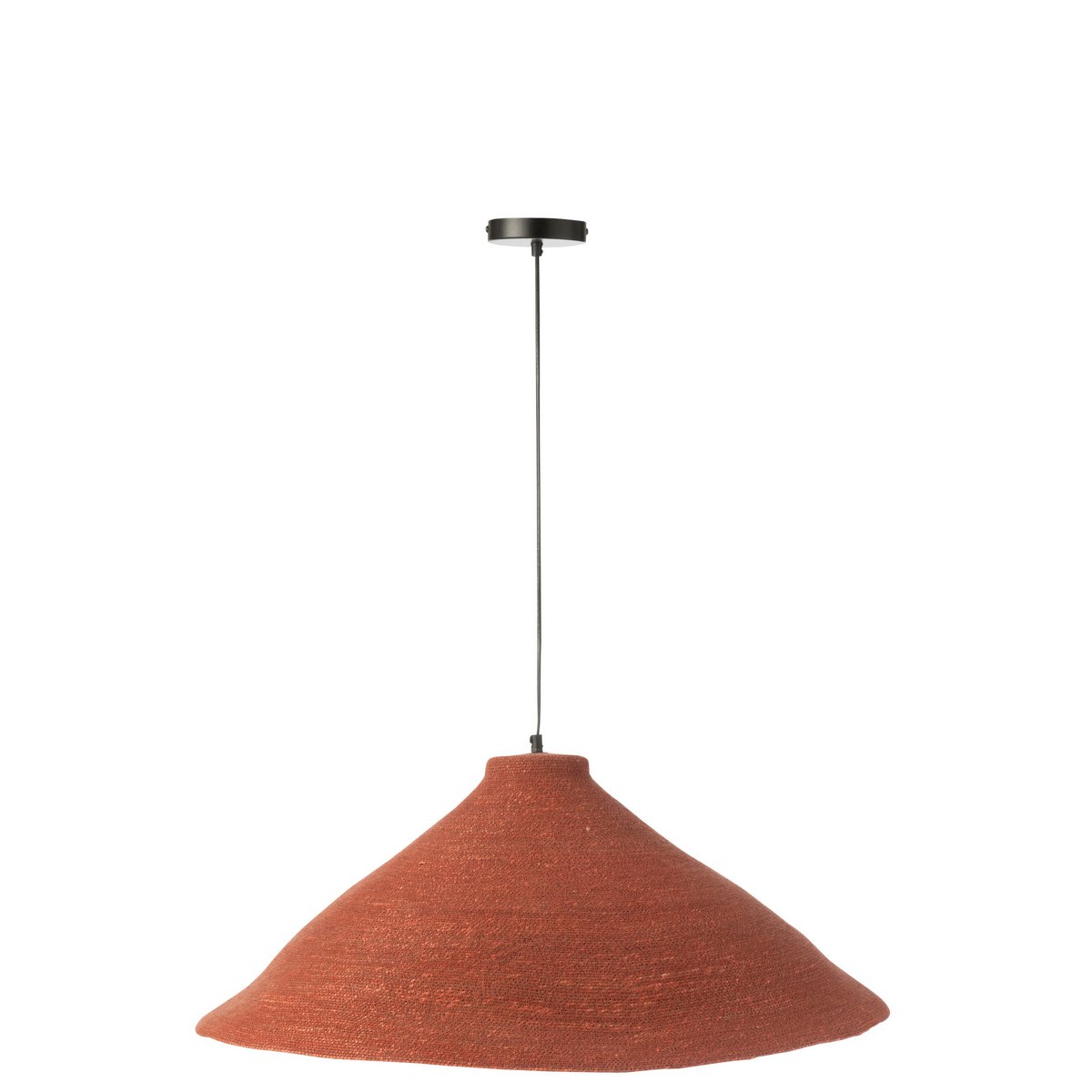 Lampe suspendue J-Line avec un décor bohème autour
