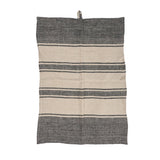 Torchon de Cuisine The Linen Dash - Noir Naturel - 50x70