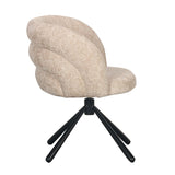 Chaise tournante Pebble Latte