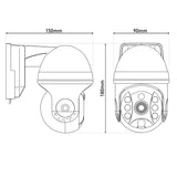Lampe murale extérieure solaire LED "Moho" avec détecteur de mouvement et pli de caméra de sécurité, lumière murale en plastique en gris, avec LED intégrée