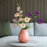 Vase rose en verre Tasman S Elite