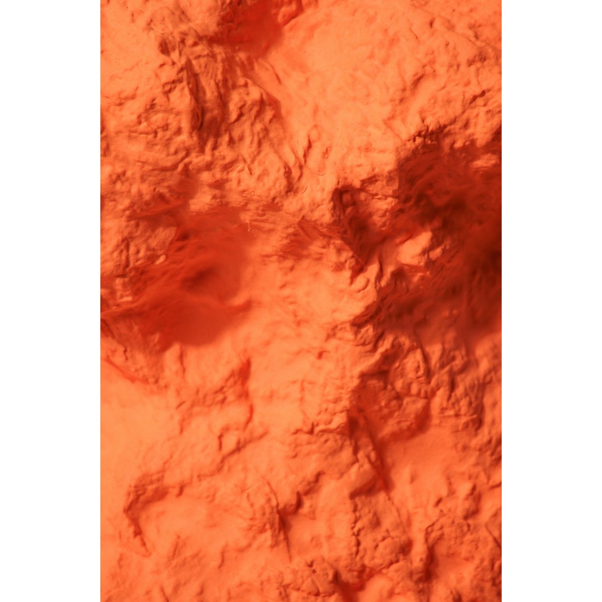 Vase en céramique orange et noir, collection Element Accessories