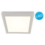 Détail du panneau LED 30 cm - Surface satinée et finition soignée