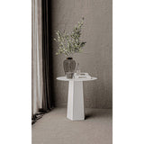 Table d'Appoint Charme Blanc