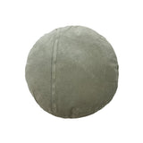 Coussin Velours Jade vieux vert dia 60