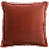 Coussin uni Fara Sienne 45 x 45