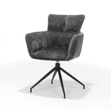 Tissu de fauteuil Evan Perfect Harmony Anthracite