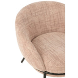 Chaise longue J-Line avec coussin décoratif