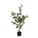 Plante artificielle eucalyptus Mica Decorations avec feuilles vertes