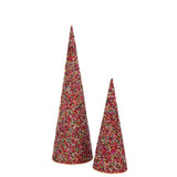 Guirlande J-Line Cone Beads en situation dans un salon moderne