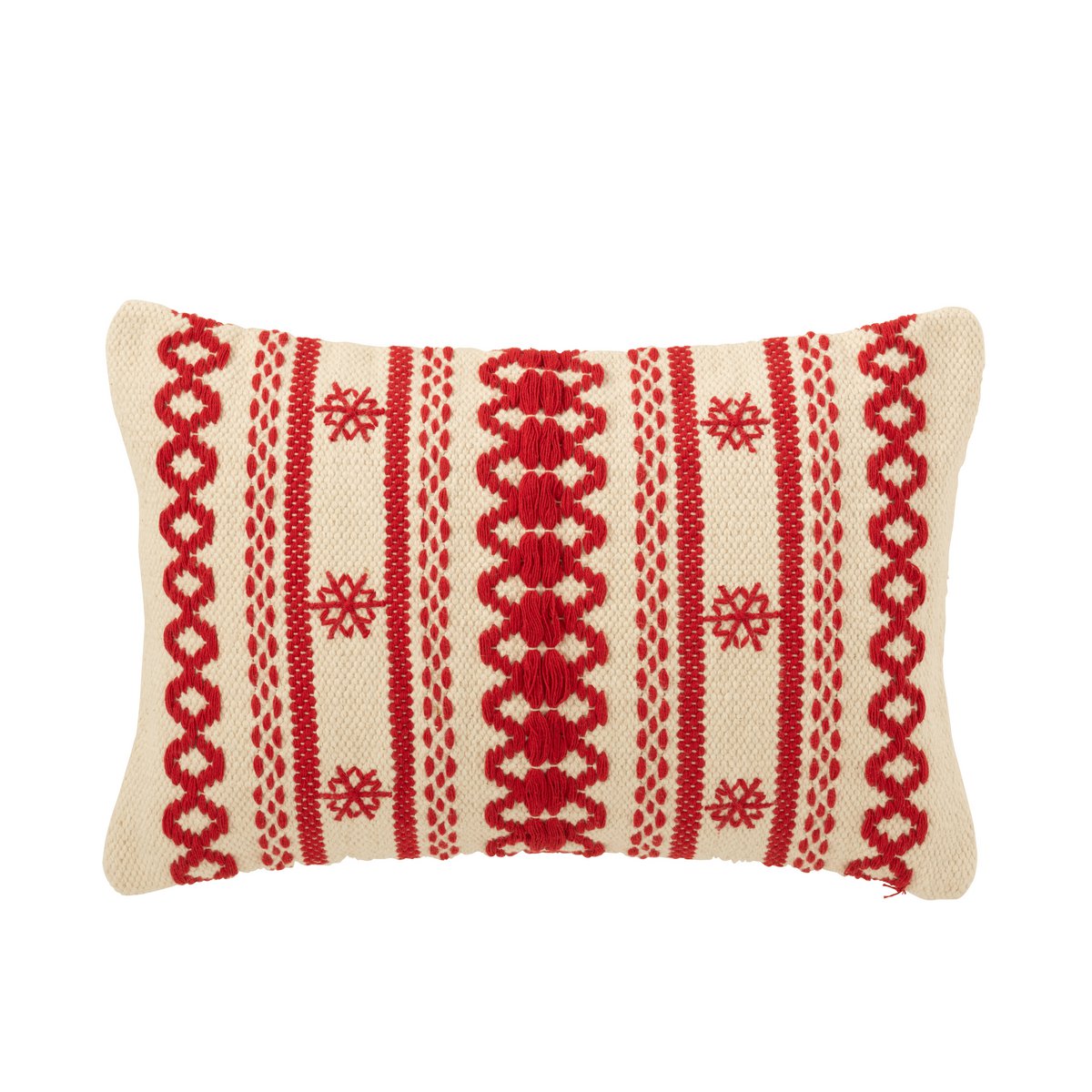 Coussin J-Line dans une ambiance festive de Noël