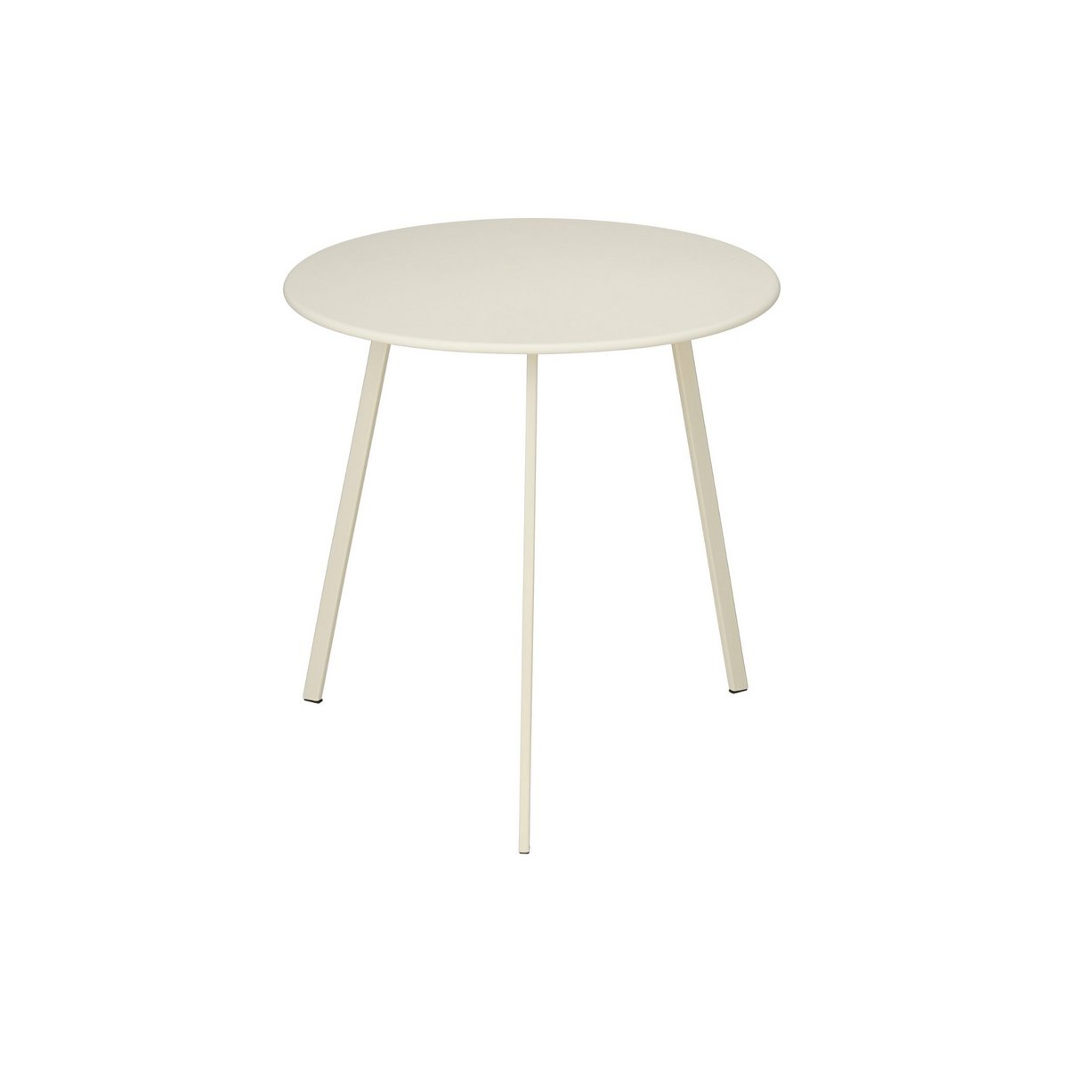 Table d'appoint Seattle Crème - vue générale