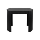 Table console cannelée