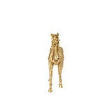 Détail de la figurine J-Line Horse Running, finition dorée