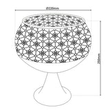 Lumière solaire décorative LED avec une base de 25 cm de haut, avec effet de flamme, pour l'extérieur, en métal et en plastique de couleur rouille, avec une LED fermement intégrée