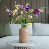 Vase Sable Artique en verre beige