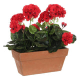 Plante artificielle Géranium Rouge