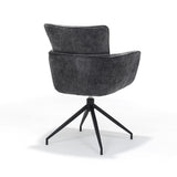 Tissu de fauteuil Evan Perfect Harmony Anthracite