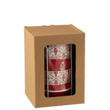 Bol J-Line Casse-Noisette rouge - ambiance de table