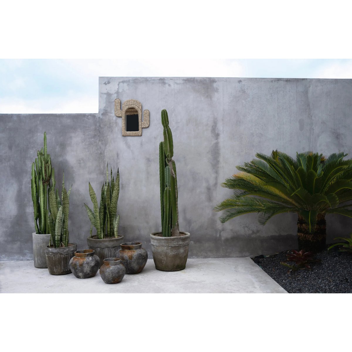 Le Vase Funky - Gris Antique - L