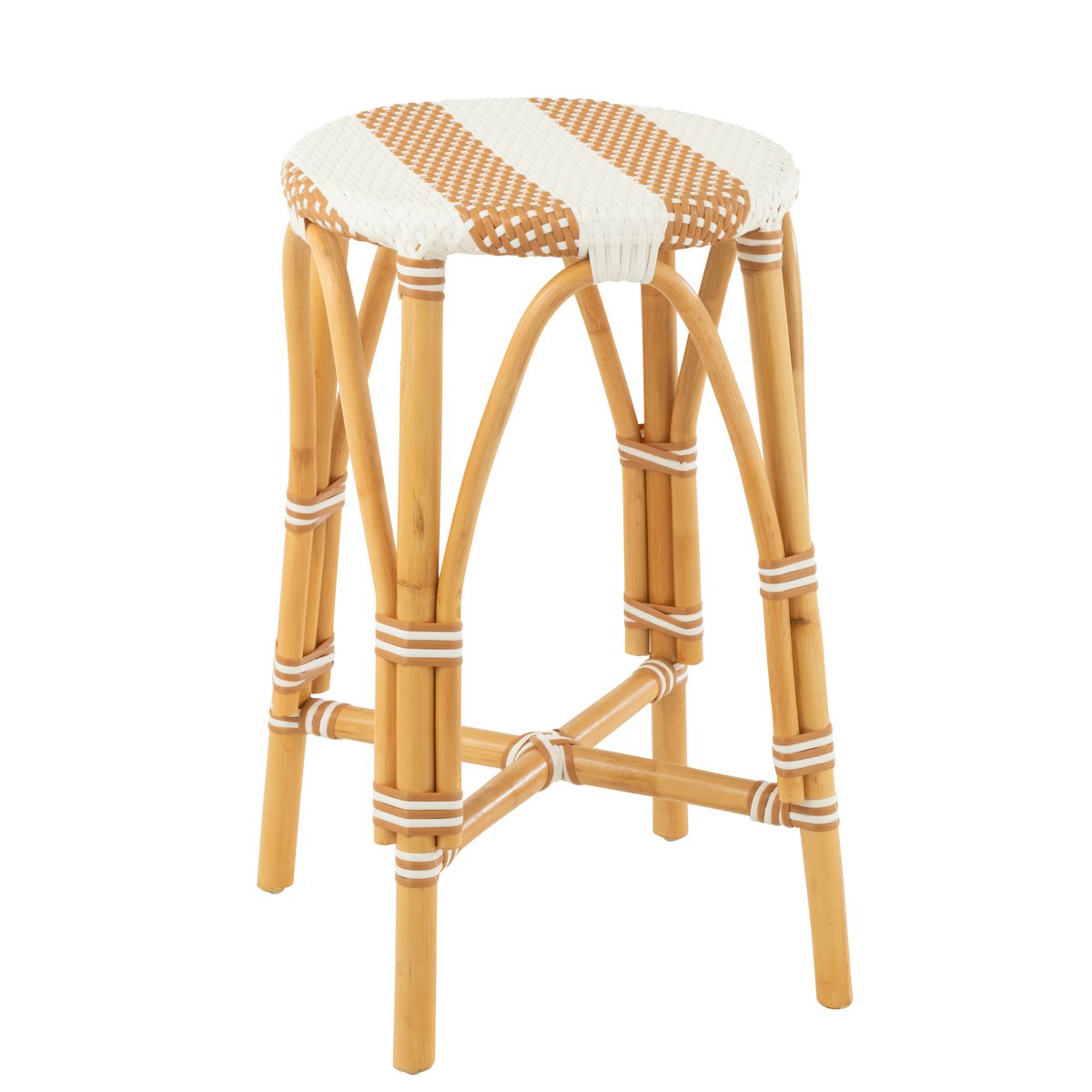 Tabouret J-Line Live avec un décor de table, ambiance chaleureuse