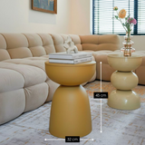 Table d'appoint Elliott jaune