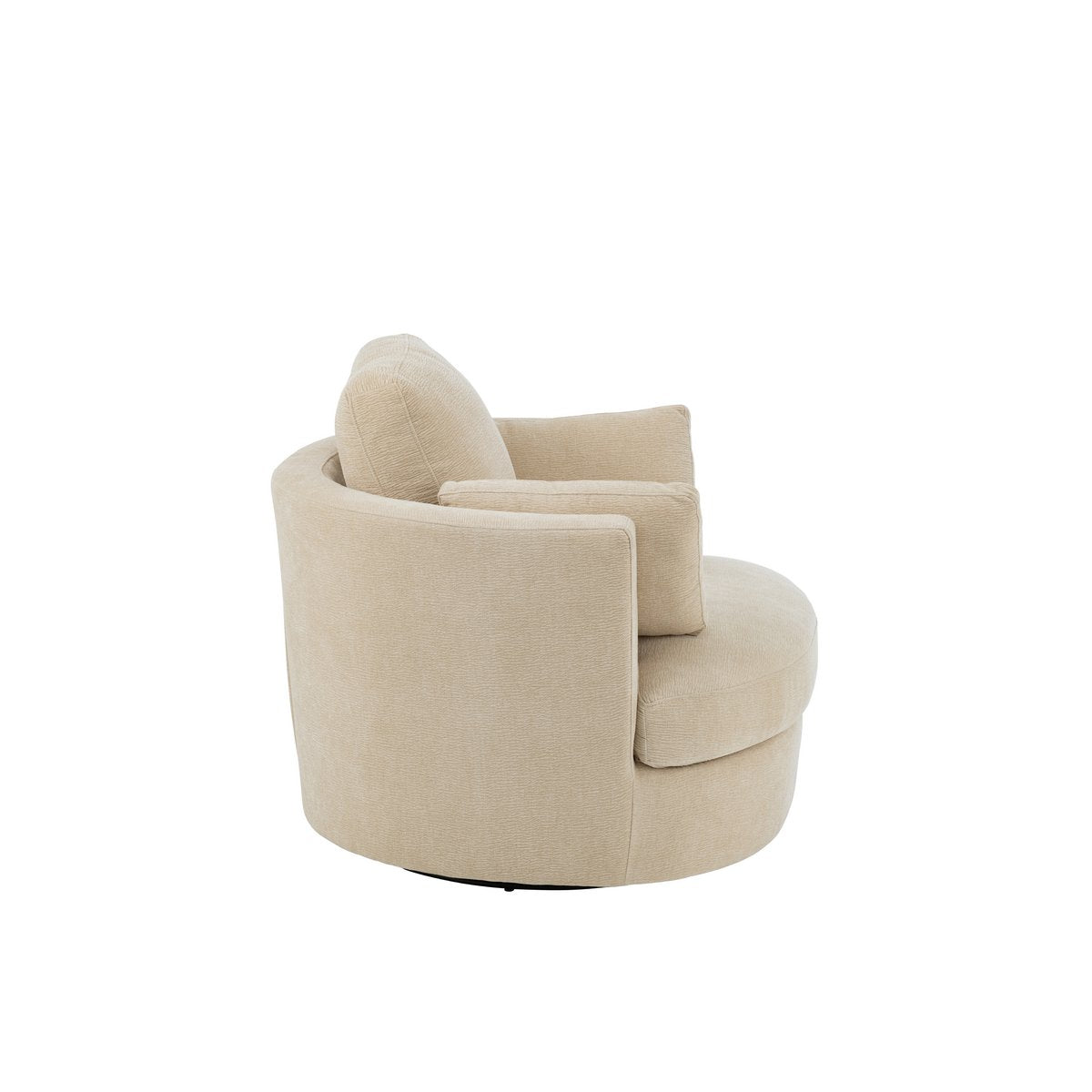 Chaise longue Swiv J-Line dans un salon moderne, ambiance cosy