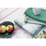 Torchon nid d'abeilles uni Mumba Menthe 50 x 70