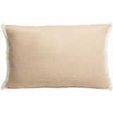 Coussin Emilio Lin 30x50 - Design élégant et raffiné en coton